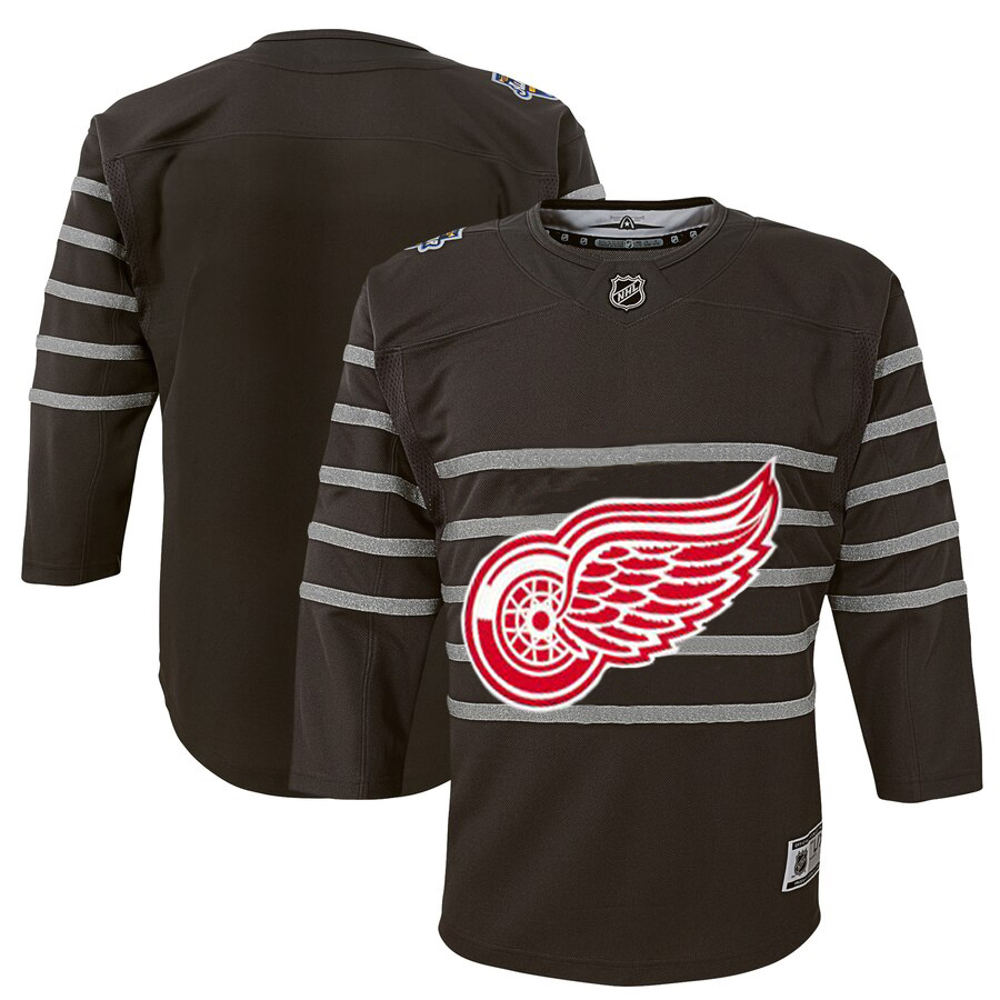Youth Detroit Red Wings Gray 2020 NHL All-Star Game Premier Jersey